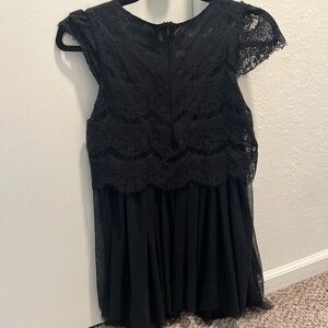 Black dress mini